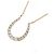 Autre Marque Collana Horseshoe Au750 Diamanti - vista 3