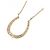Autre Marque Collana Horseshoe Au750 Diamanti - vista 4