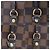 Borsa Tote Louis Vuitton Neverfull MM Damier Canvas - vista 8