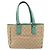 GUCCI GG Canvas Tote Bag Beige Silver 113019 - vista 2