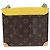 LOUIS VUITTON Monogram Chain Pochette Mask PM Bag Yellow M50127 LV - vista 3