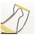 LOUIS VUITTON Monogram Chain Pochette Mask PM Bag Yellow M50127 LV - vista 9