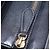 Céline CELINE Luggage Mini Shopper Hand Bag Leather Black Gold - vista 24