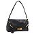 PRADA Shoulder Bag Leather Black Gold