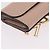 Chloé Cartera Chloe Alphabet Trifold Piel Rosa Oro - vista 15