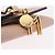Chloé Cartera Chloe Alphabet Trifold Piel Rosa Oro - vista 17