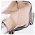 Chloé Cartera Chloe Alphabet Trifold Piel Rosa Oro - vista 20