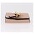 Chloé Cartera Chloe Alphabet Trifold Piel Rosa Oro - vista 6