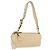 PRADA Shoulder Bag Leather Ivory Gold