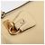 PRADA Shoulder Bag Leather Ivory Gold - vista 23