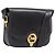 Céline CELINE Shoulder Bag Leather Dark Brown Gold