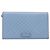 GUCCI Micro GG Canvas Guccissima Shoulder Wallet Leather Blue 466507 - vista 13
