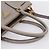 PRADA Hand Bag Saffiano leather 2way Gray Gold - vista 7