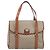 Céline CELINE Macadam Hand Bag PVC Beige Gold Tone - vista 13