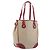 Céline CELINE Macadam Canvas Tote Bag PVC Beige Gold