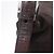 FENDI Mamma Baguette Shoulder Bag Cotton Jersey Brown Silver - vista 9