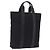 Hermès HERMES Acapulco Cabas MM Hand Bag Canvas Leather Black Silver