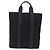 Hermès HERMES Acapulco Cabas MM Hand Bag Canvas Leather Black Silver - vista 13