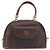 Céline CELINE Macadam Canvas Hand Bag PVC Leather Brown Gold - vista 13