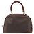 Céline CELINE Macadam Canvas Hand Bag PVC Leather Brown Gold - vista 2