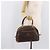 Céline CELINE Macadam Canvas Hand Bag PVC Leather Brown Gold - vista 27