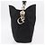 Christian Dior Canage Shoulder Bag Canvas Black Gold - vista 4