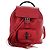 GUCCI Bamboo Backpack Leather Red Silver 387149 - vista 13