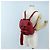 GUCCI Bamboo Backpack Leather Red Silver 387149 - vista 31