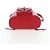 GUCCI Bamboo Backpack Leather Red Silver 387149 - vista 5