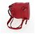 GUCCI Bamboo Backpack Leather Red Silver 387149 - vista 8