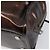 LOEWE Amazona 28 Hand Bag Patent Brown Silver - vista 17
