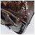 LOEWE Amazona 28 Hand Bag Patent Brown Silver - vista 8