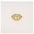 Christian Dior Claire Dilune Ring, vergoldet mit Strasssteinen - Ansicht 6