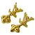 Louis Vuitton Floragram Stud Ohrringe - Ansicht 2