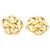 Orecchini a clip Chanel placcati in oro