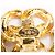 Orecchini a clip Chanel placcati in oro - vista 4