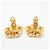 Orecchini a clip Chanel placcati in oro - vista 7