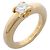 Cartier C de Solitärring