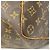 Borsa Boston Louis Vuitton Monogram Keepall 45 - vista 6
