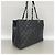 Saco Tote Chanel em couro de bezerro grão preto - vista 2