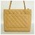 mala Tote Chanel em pele de bezerro grão beige - vista 9