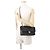 Borsa a tracolla Chanel Black Matelassé con catena - vista 5