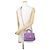 Borsa Chanel Matelassé in viola - vista 5