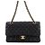 Borsa a tracolla Chanel Black Matelassé