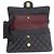 Borsa a tracolla Chanel Black Matelassé - vista 6