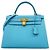 Hermès Borsa Hermes Kelly 28 in Blue Nord