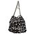 Borsa a tracolla Chanel in tweed nero
