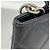 Borsa Tote Chanel in pelle di vitello martellata nera - vista 7