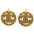 Orecchini a clip Chanel Coco Mark con strass