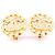 Orecchini a clip Chanel Coco Mark con strass - vista 11